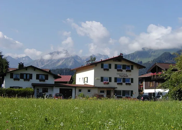 アパート Alpenflair Gaestehaus Tepferdt
